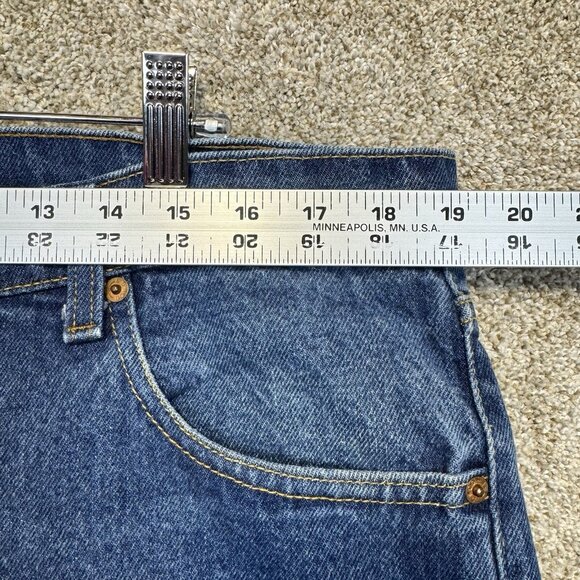 VTG Levis Jeans Mens 40x30 Blue 505-0217 Straight Made In USA Medium Wash Denim - Picture 5 of 9